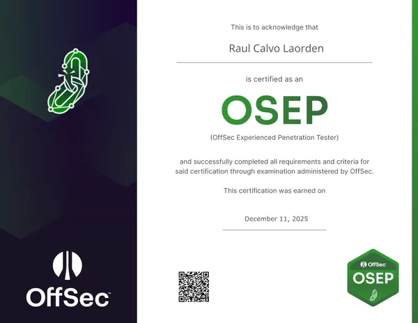 OSEP-cert-r4ulcl