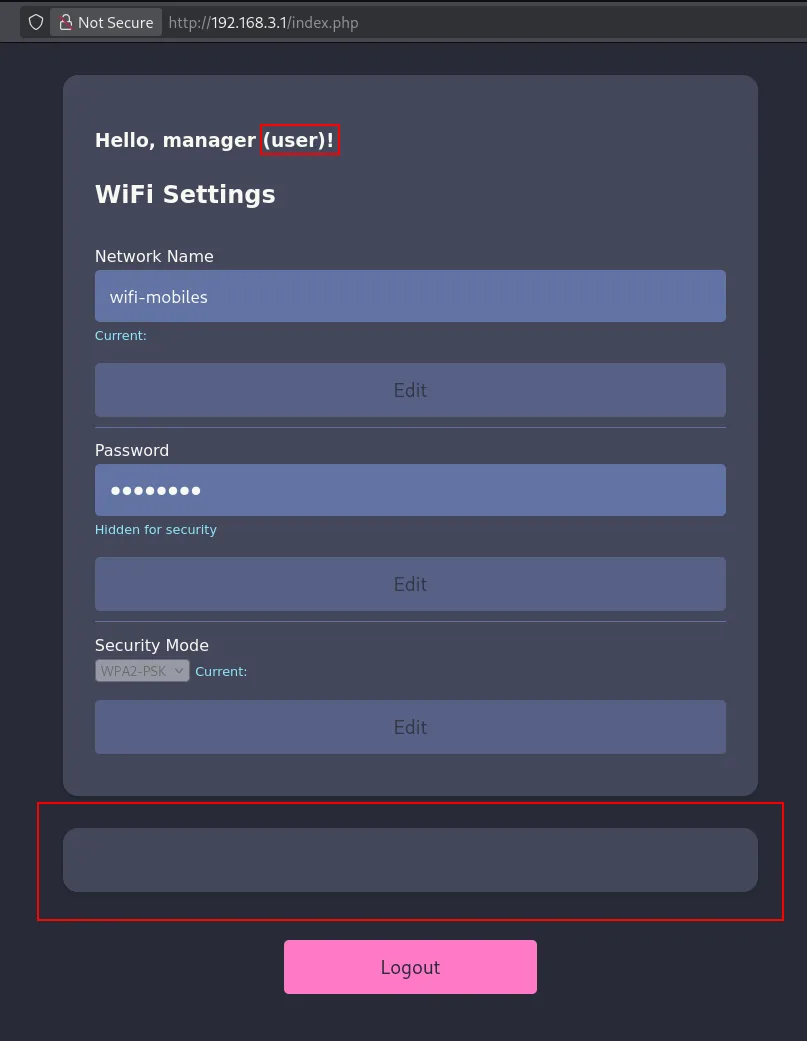 Cookie tampering to change UserRole to admin