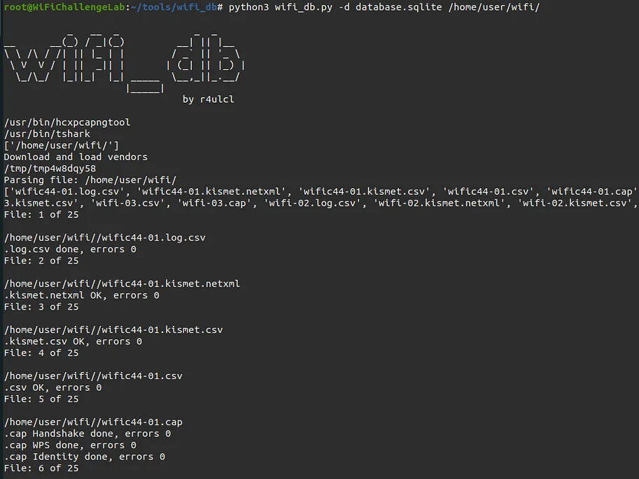 Usage wifi_db